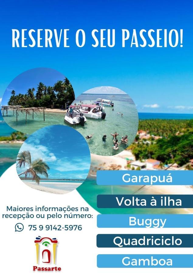 Hotel Pousada Passarte - Biquinha à Morro de São Paulo Extérieur photo
